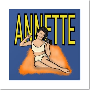 Annette Funicello Posters and Art